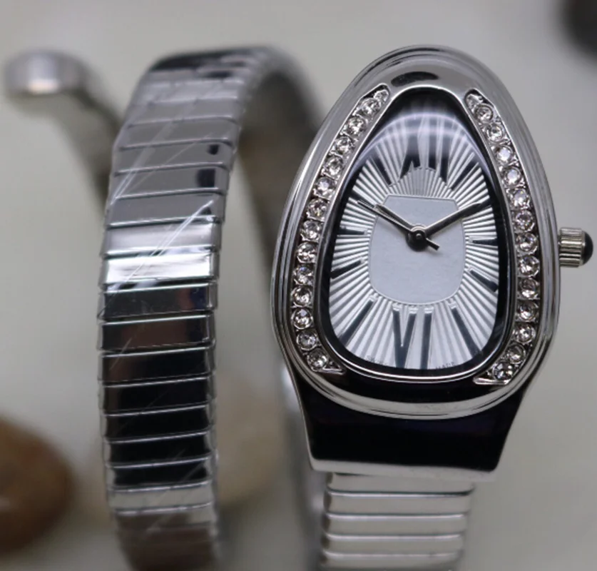 New Creative Design Quartz Watch Women Casual Fashion Stylish Ladies Gift Wrist Watch Snake Shape Timepieces relogio feminino
New Creative Design Quartz Watch Women Casual Fashion Stylish Ladies Gift Wrist Watch Snake Shape Timepieces relogio feminino