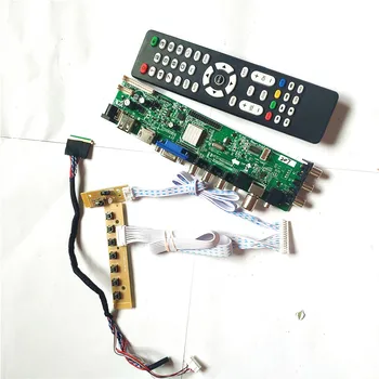 Fit HB133WX1-100/300/500 screen upgrade 3663 TV digital 40 pin LVDS AV HDMI VGA USB DVB 1366*768 LCD controller board DIY Kit
Fit HB133WX1-100/300/500 screen upgrade 3663 TV digital 40 pin LVDS AV HDMI VGA USB DVB 1366*768 LCD controller board DIY Kit