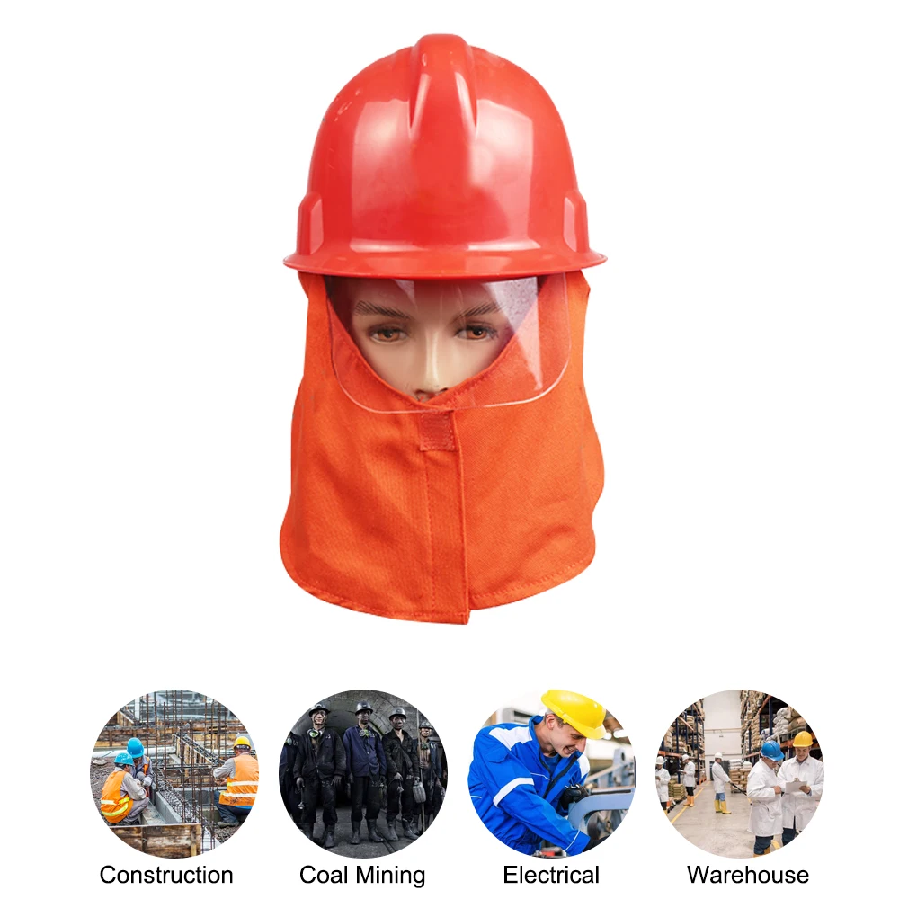 Firefighter Safety Helmet Protection Hard Hat Fire Helmet with Fire Insulation Heat Resistant Shawl PC Anti-scratch Mask
Firefighter Safety Helmet Protection Hard Hat Fire Helmet with Fire Insulation Heat Resistant Shawl PC Anti-scratch Mask