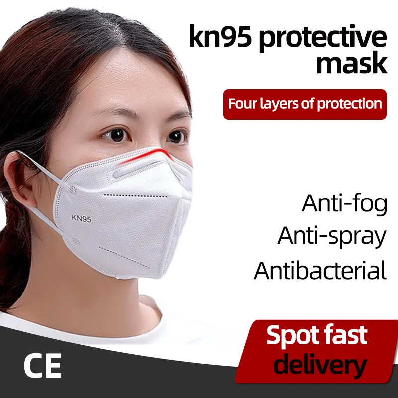 KN95 masks CE safety protection dust masks anti-particle pollution 95% filtered multilayer protective masks FFP2 Pm2.5
KN95 masks CE safety protection dust masks anti-particle pollution 95% filtered multilayer protective masks FFP2 Pm2.5