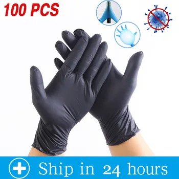 100pcs Gloves Disposable Nitrile Anti 100pcs Gloves Resistance Chemical Laboratory Electronics Food Grade Home FDA Food Glove
100pcs Gloves Disposable Nitrile Anti 100pcs Gloves Resistance Chemical Laboratory Electronics Food Grade Home FDA Food Glove
