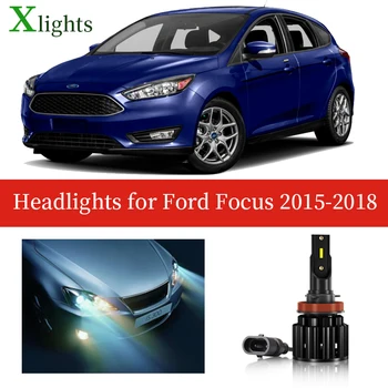 Xlights Led Headlight Bulb For Ford Focus 2015 2016 2017 2018 Low High Beam Canbus Car Headlamp Lamp Light Lighting Accessories
Xlights Led Headlight Bulb For Ford Focus 2015 2016 2017 2018 Low High Beam Canbus Car Headlamp Lamp Light Lighting Accessories