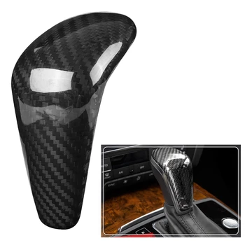 Carbon Fiber Car Gear Shift Knob Cover Trim for Audi A6 2016 2017 2018 for Audi A7 2015 2016 2017 2018 car accessories interior
Carbon Fiber Car Gear Shift Knob Cover Trim for Audi A6 2016 2017 2018 for Audi A7 2015 2016 2017 2018 car accessories interior