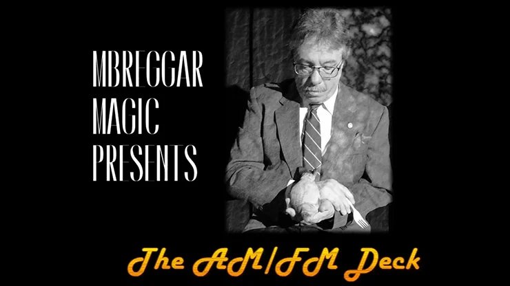 

AM FM DECK RED by Michael Breggar Magic Tricks Gimmicks Prop Magia Magician Stage Classic Toys Illusion Funny Mentalism magie