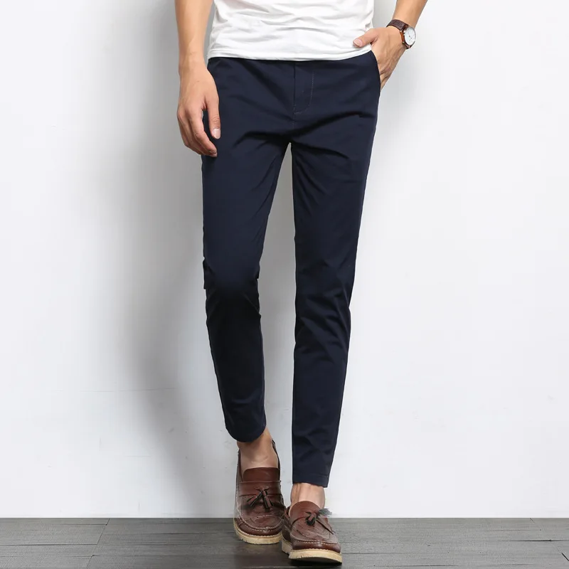 Korean-style Men'S Wear MEN'S Casual Pants 2019 Spring And Autumn New Style Youth Slim Fit Pure Cotton MAN'S Ninth Pants Skinny
Korean-style Men'S Wear MEN'S Casual Pants 2019 Spring And Autumn New Style Youth Slim Fit Pure Cotton MAN'S Ninth Pants Skinny