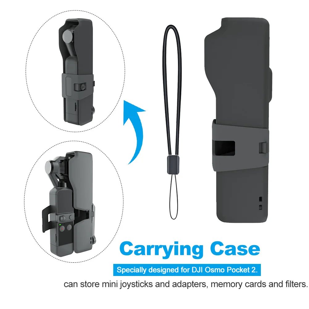 Hard Shell Anti-scratch Gimbal Accessories Protective Cover Handheld Stabilizer Travel Carrying Case For DJI Osmo Pocket 2
Hard Shell Anti-scratch Gimbal Accessories Protective Cover Handheld Stabilizer Travel Carrying Case For DJI Osmo Pocket 2