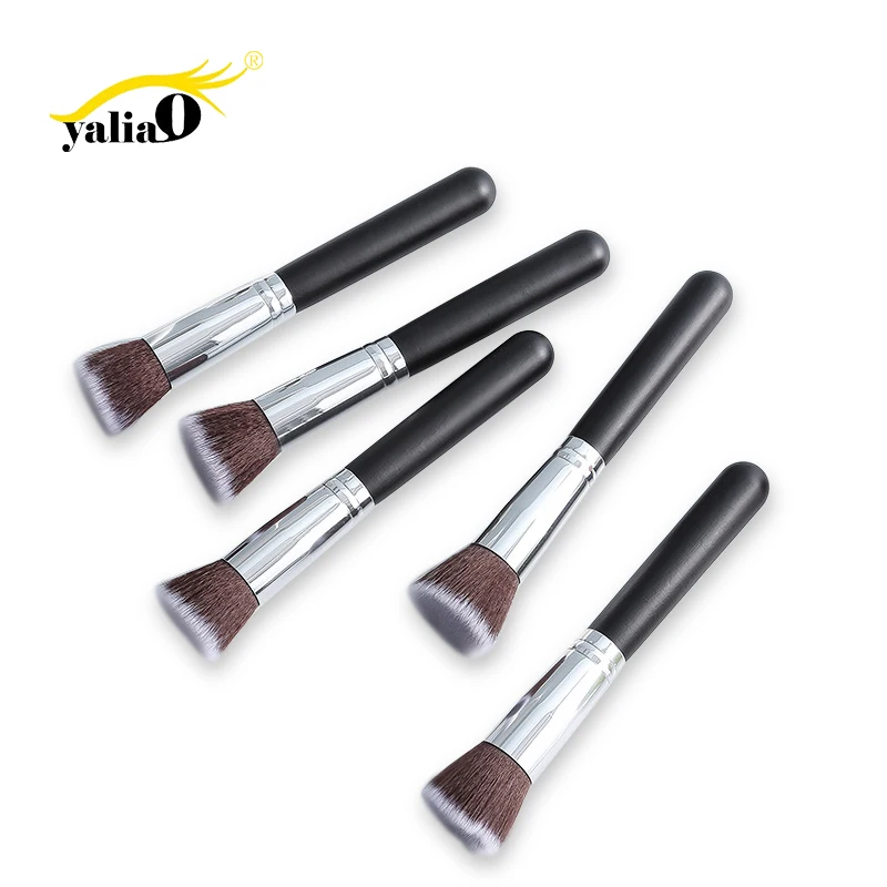 YALIAO Wood Handle Makeup Brush Flat Top Buffing Highlighter Synthetic Hair Liquid Foundation Powder Brush For Beauty
YALIAO Wood Handle Makeup Brush Flat Top Buffing Highlighter Synthetic Hair Liquid Foundation Powder Brush For Beauty