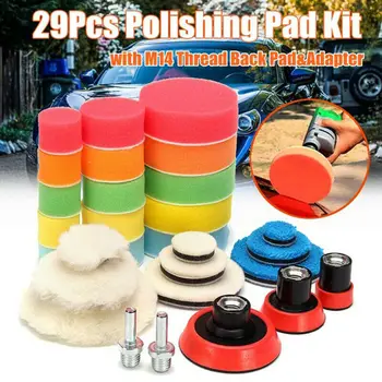 29pcs Sponge Polishing Pads Grinding Buffing Disc Car Waxing Tool Accessories F-Best
29pcs Sponge Polishing Pads Grinding Buffing Disc Car Waxing Tool Accessories F-Best