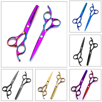 Professional 6 inch Cutting Thinning Styling Tool Hair Scissors Stainless Steel Salon Hairdressing Shears Flat Teeth Blades
Professional 6 inch Cutting Thinning Styling Tool Hair Scissors Stainless Steel Salon Hairdressing Shears Flat Teeth Blades