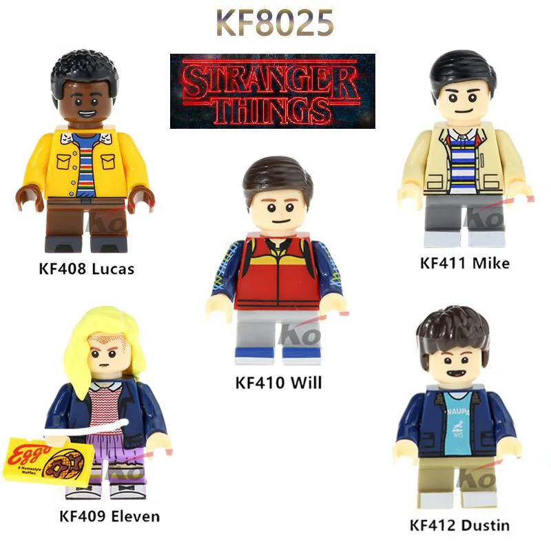 Single Sale Stranger Things Lucas Mike Eleven Bricks Figures Action Learning Bricks Building Blocks Toys Children Gift KF8025
Single Sale Stranger Things Lucas Mike Eleven Bricks Figures Action Learning Bricks Building Blocks Toys Children Gift KF8025