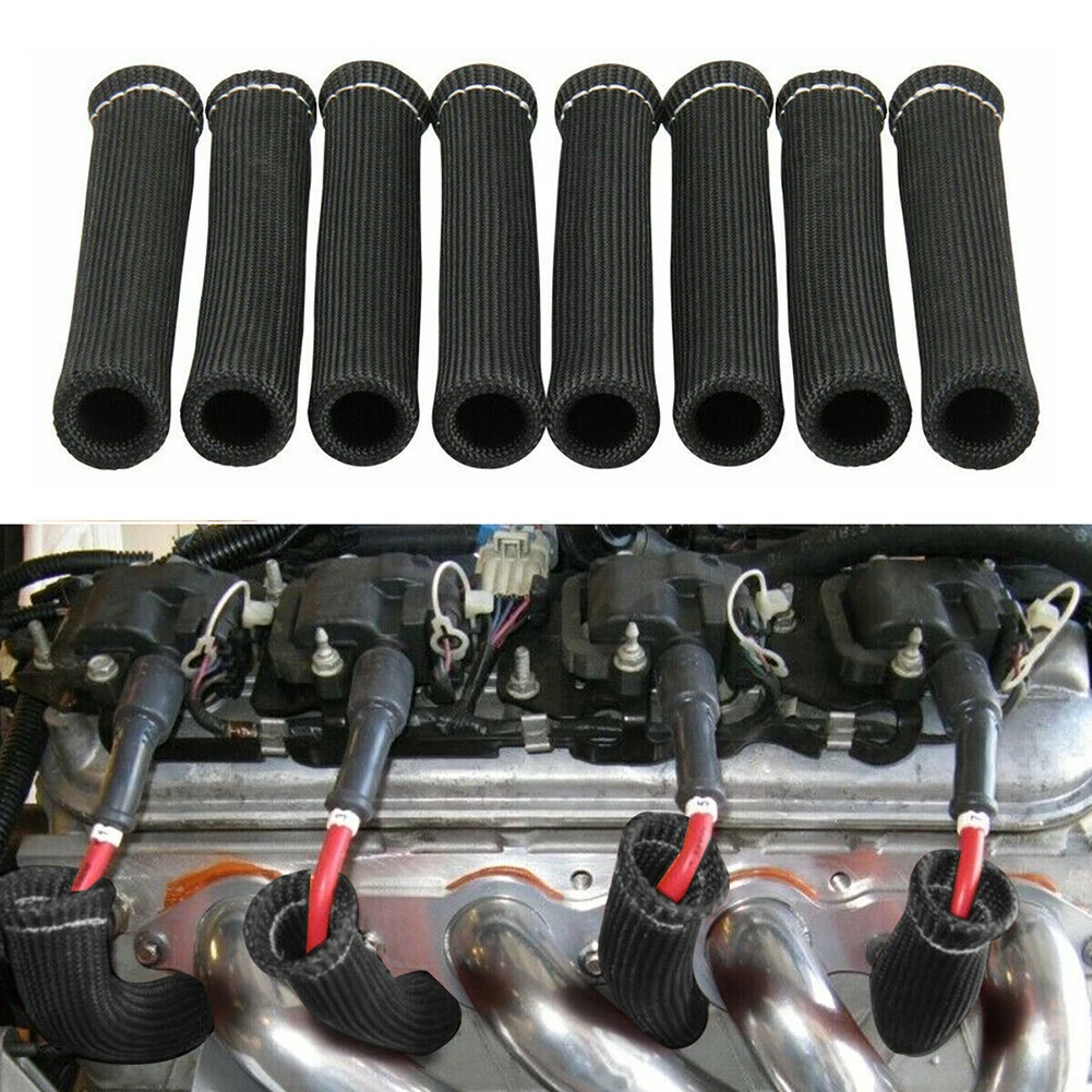 8Pcs 1200℉ Spark Plug Wire Boots Protector Sleeve Heat Shield Cover For LS1/LS2 Car Auto Inner Styling Protection
8Pcs 1200℉ Spark Plug Wire Boots Protector Sleeve Heat Shield Cover For LS1/LS2 Car Auto Inner Styling Protection