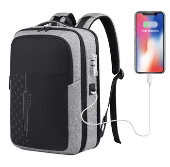 Multifunctional backpack for men with anti-theft lock large capacity leisure business computer bag Fashion Travel Backpack USB
Multifunctional backpack for men with anti-theft lock large capacity leisure business computer bag Fashion Travel Backpack USB