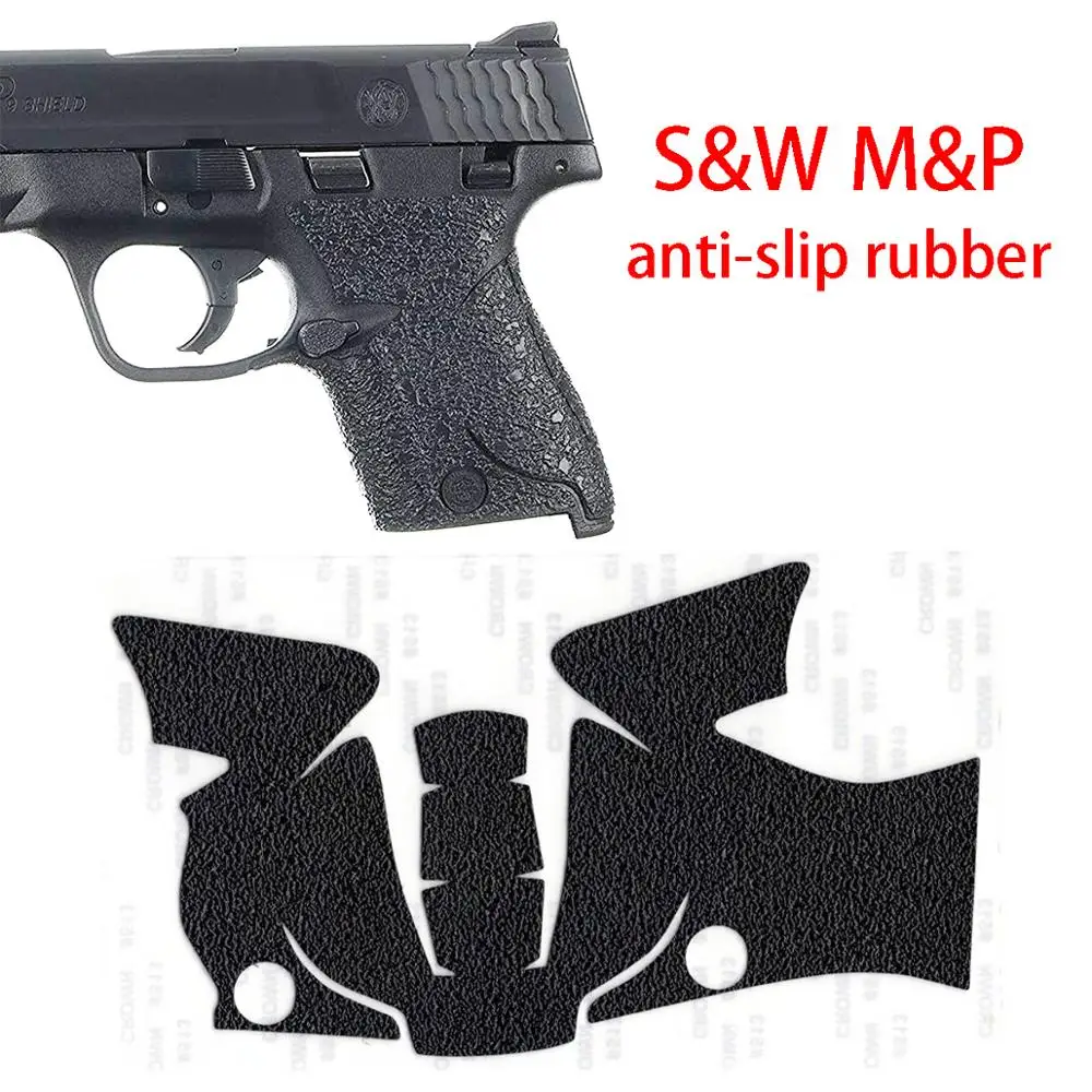 Non-slip Rubber Texture Grip Wrap Tape Glove sleeve Anti-Slip for S&W M&P Shield 9mm .40 S&W holster 9mm Accessories 
Non-slip Rubber Texture Grip Wrap Tape Glove sleeve Anti-Slip for S&W M&P Shield 9mm .40 S&W holster 9mm Accessories