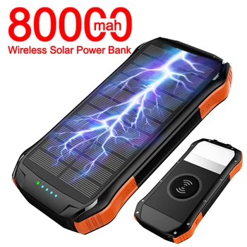 80000mAh Solar Power Bank 10W Qi Wireless Charging Fast Charging Powerbank 18W Type-C Poverbank For iPhone 11 pro Samsung PD
80000mAh Solar Power Bank 10W Qi Wireless Charging Fast Charging Powerbank 18W Type-C Poverbank For iPhone 11 pro Samsung PD