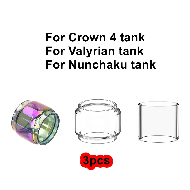 Hongxingjia Vape Vapor Replacement Glass Tube For Uwell Nunchaku Valyrian Crown 4 tank Atomizer 2ml 5ml 6ml 7ml 8ml
Hongxingjia Vape Vapor Replacement Glass Tube For Uwell Nunchaku Valyrian Crown 4 tank Atomizer 2ml 5ml 6ml 7ml 8ml