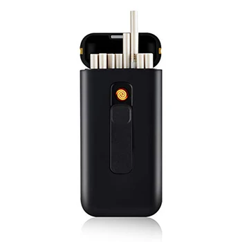Cigarette Lighter Case Cigarettes Box Portable 20pcs Slim Cigarettes USB Lighters Rechargeable Flameless Windproof Women Gifts
Cigarette Lighter Case Cigarettes Box Portable 20pcs Slim Cigarettes USB Lighters Rechargeable Flameless Windproof Women Gifts