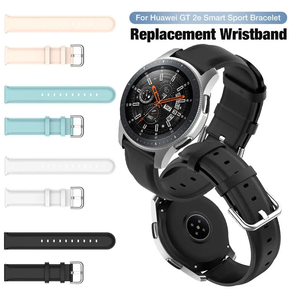 For Huawei Watch GT 2e Smart Watach Wristband Breathable Comfortable Replacement Soft Silicone Sports Smart Watch Strap 22 mm
For Huawei Watch GT 2e Smart Watach Wristband Breathable Comfortable Replacement Soft Silicone Sports Smart Watch Strap 22 mm