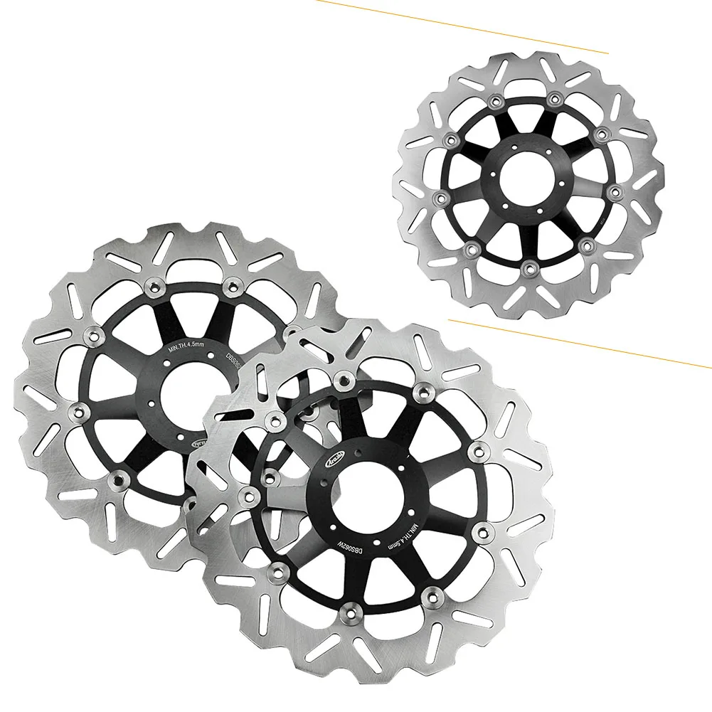 Motorbike Front Brake Disc Rotors Parts Accessories 2PCS For Honda CBR1100XX CB1300 CB1284 X1100 ELEVEN CB 1300 1284 
Motorbike Front Brake Disc Rotors Parts Accessories 2PCS For Honda CBR1100XX CB1300 CB1284 X1100 ELEVEN CB 1300 1284