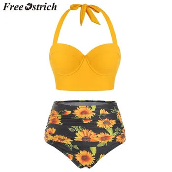 Free Ostrich Sexy Lingerie Women Underwear Two Pieces Floral Bandage Tankini Push Up Bra High Waist Panties Bra And Panty Set 
Free Ostrich Sexy Lingerie Women Underwear Two Pieces Floral Bandage Tankini Push Up Bra High Waist Panties Bra And Panty Set