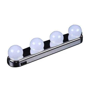 4/5 Bulbs LED Mirror Lamp Dressing Table Bathroom Wall Lamp Suction Cup Installation LED Beauty Vanity Mirror Hollywood Light
4/5 Bulbs LED Mirror Lamp Dressing Table Bathroom Wall Lamp Suction Cup Installation LED Beauty Vanity Mirror Hollywood Light