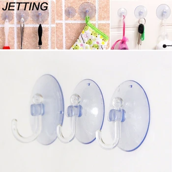 JETTING 1 PCS Wall Hooks Hanger Kitchen Bathroom Suction Cup Sucker Accessorie Transparent 2.5/3/3.5/8cm
JETTING 1 PCS Wall Hooks Hanger Kitchen Bathroom Suction Cup Sucker Accessorie Transparent 2.5/3/3.5/8cm