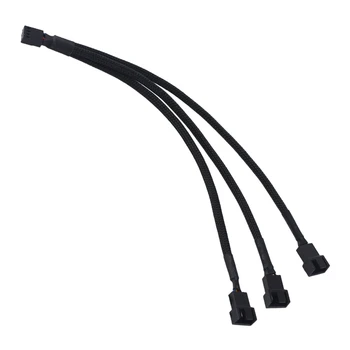 22AWG 30cm Motherboard Internal 3Pin Female Cooling Fan Port 1 To 3 Parallel Link Splitter Power Sleeved Cable 
22AWG 30cm Motherboard Internal 3Pin Female Cooling Fan Port 1 To 3 Parallel Link Splitter Power Sleeved Cable