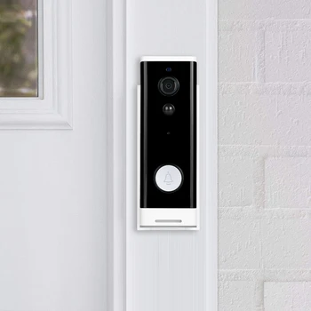 WiFi Smart Security DoorBell Smart Home Wireless Visual Intercom Recording Video Rainproof Remote Home Monitoring Night Vision
WiFi Smart Security DoorBell Smart Home Wireless Visual Intercom Recording Video Rainproof Remote Home Monitoring Night Vision