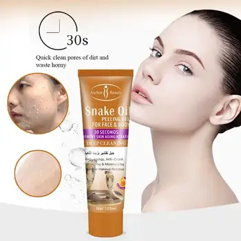 Snake Oil Peeling Gel 30 Seconds Remove Dead Skin Deep For Face Blackhead Moisturizing Scrub Ski Remove Cleaning Care Body V5Q7
Snake Oil Peeling Gel 30 Seconds Remove Dead Skin Deep For Face Blackhead Moisturizing Scrub Ski Remove Cleaning Care Body V5Q7