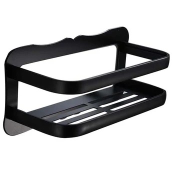 Space Aluminum Shelf Light Space Bathroom Shelves Wall Mount Storage Rack Bathroom Kitchen Multifunction Storage Rack with Guard
Space Aluminum Shelf Light Space Bathroom Shelves Wall Mount Storage Rack Bathroom Kitchen Multifunction Storage Rack with Guard