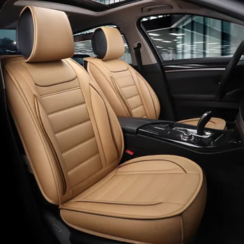 

Full Coverage Eco-leather auto seats covers PU Leather Car Seat Covers for Skoda fabia octavia laura rapid skoda superb kodiaq
