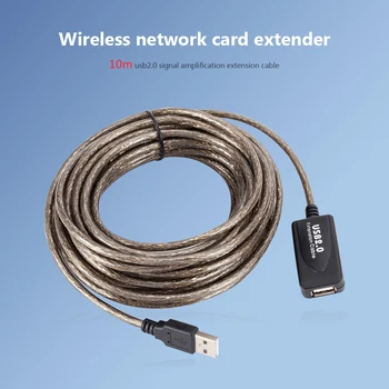 A Male to A Female Repeater Cable Extender Cord Extension 10m Active USB 2.0 for Household Computer Accessories
A Male to A Female Repeater Cable Extender Cord Extension 10m Active USB 2.0 for Household Computer Accessories