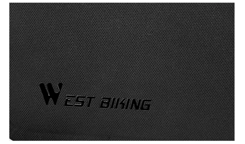 Clearance High Quality West Biking Roswheel Bicycle Bag Frame Front Handlebar Cycle Bike Bag Waterproof Cycling Bag for Bicycle Equipment 4