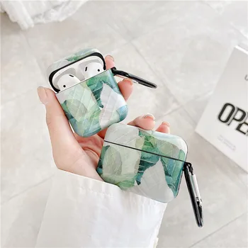 Fresh Leaves Stripe Cases For Airpods Pro Cover Cute Leaf Print Headphone Case Box For airpod 2 1 Cartoon Silicone Earphone Capa 
Fresh Leaves Stripe Cases For Airpods Pro Cover Cute Leaf Print Headphone Case Box For airpod 2 1 Cartoon Silicone Earphone Capa