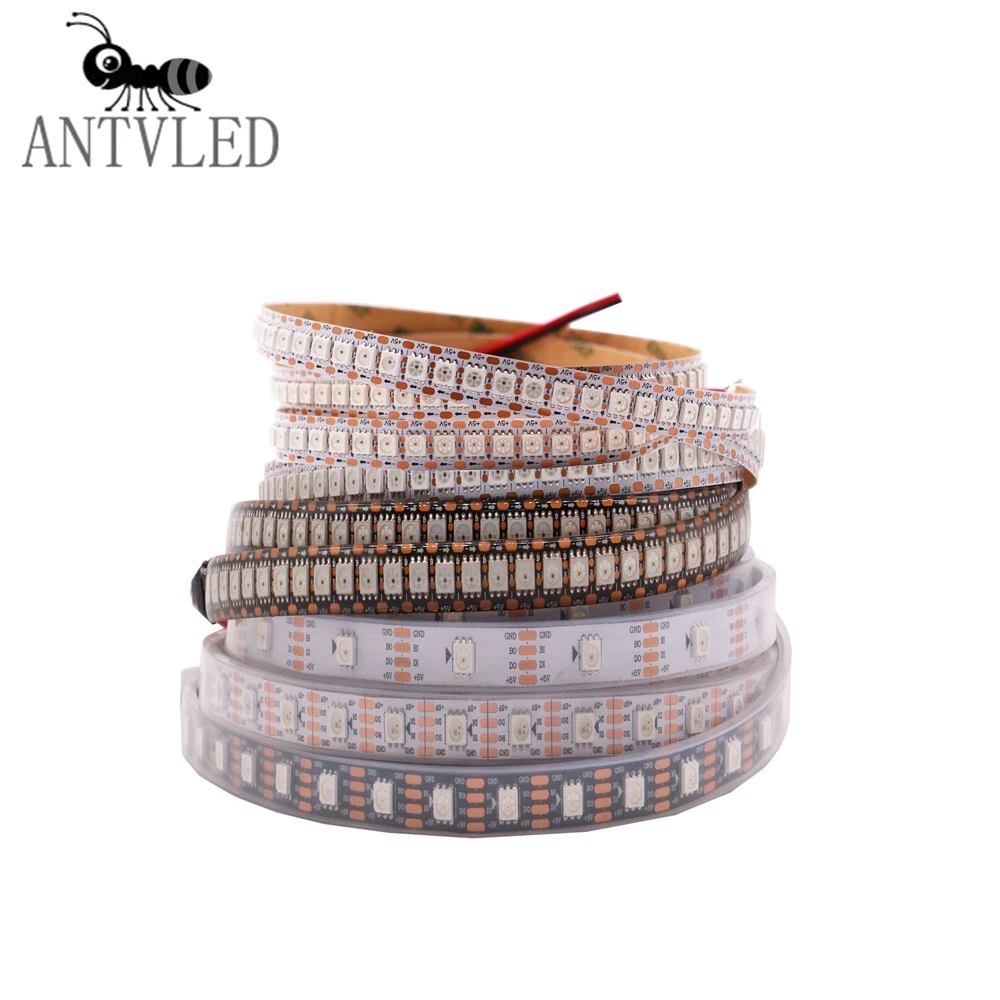 WS2813 Smart LED Pixel Strip WS2812B Update Individually Addressable Dual Directional Single Leds Signal IP30/IP65/IP67 DC5V
WS2813 Smart LED Pixel Strip WS2812B Update Individually Addressable Dual Directional Single Leds Signal IP30/IP65/IP67 DC5V