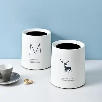 Desktop Car Mini Trash Can Waste Bins Double-layer Round Garbage Can Kitchen Coffee Table Living Room Plastic Storage Bucket
Desktop Car Mini Trash Can Waste Bins Double-layer Round Garbage Can Kitchen Coffee Table Living Room Plastic Storage Bucket