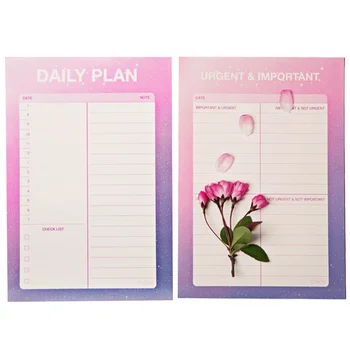 2PCS Small Plan Books Portable Notepads Creative Note Pads Memo Pads Stationery Note Papers for Office School Daily Use
2PCS Small Plan Books Portable Notepads Creative Note Pads Memo Pads Stationery Note Papers for Office School Daily Use