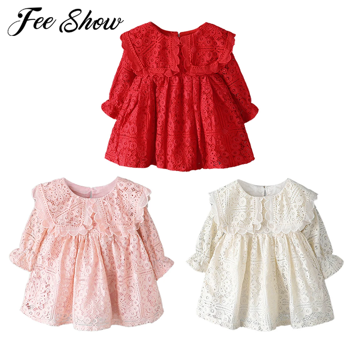 Autumn Elegant Flower Girls Dress Wedding Birthday Party Princess Dress Kids Long Sleeves Lace Floral Dress Children's Vestidos
Autumn Elegant Flower Girls Dress Wedding Birthday Party Princess Dress Kids Long Sleeves Lace Floral Dress Children's Vestidos