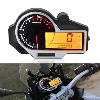 N 1-6 Digital Motorcycle LCD Speedometer Odometer Tachometer Instrument w/Sensor Backlight Motorcycle Odometer
N 1-6 Digital Motorcycle LCD Speedometer Odometer Tachometer Instrument w/Sensor Backlight Motorcycle Odometer