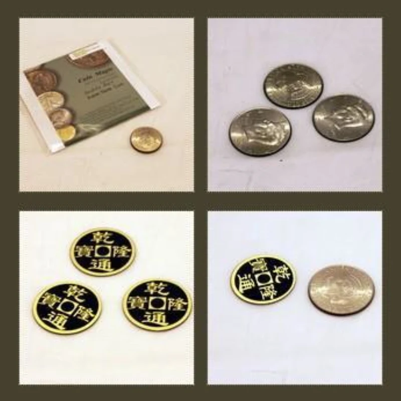 Double Face Super Triple Coin (Gimmick And DVD) Coin Magic Tricks,Mentalism,Street,Accessories,Stage,Close Up,Comedy,Toys
Double Face Super Triple Coin (Gimmick And DVD) Coin Magic Tricks,Mentalism,Street,Accessories,Stage,Close Up,Comedy,Toys