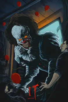 Full round&spuare It: Chapter Two Diamond Painting clown Diamond Embroidery Icon Cross Stitch Mosaic Needlework"Color painting"
Full round&spuare It: Chapter Two Diamond Painting clown Diamond Embroidery Icon Cross Stitch Mosaic Needlework"Color painting"