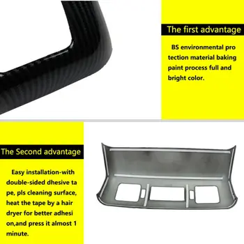 For Toyota Tundra 2014-2019 Rear Armrest Box Carbon Fiber Style A/C Outlet Vent Trim ABS Decoration New High quality
For Toyota Tundra 2014-2019 Rear Armrest Box Carbon Fiber Style A/C Outlet Vent Trim ABS Decoration New High quality