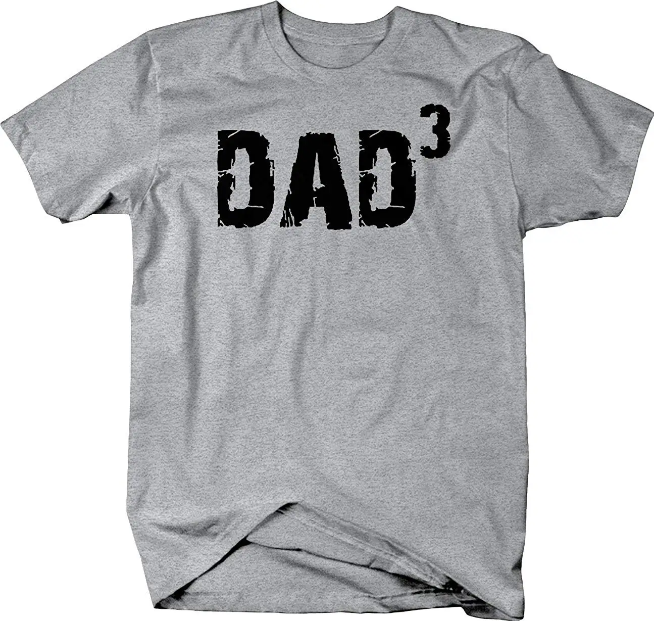 Dad 3rd Power 3 детская футболка для дня отцов Яркая с круглым вырезом из 100% хлопка |
