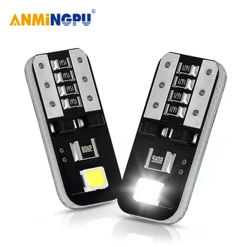 ANMINGPU Signal Lamp W5W T10 Led 2835SMD W5W 12V Led Bulbs Instrument Light Clearance Light Reading Lights Dome Light White
ANMINGPU Signal Lamp W5W T10 Led 2835SMD W5W 12V Led Bulbs Instrument Light Clearance Light Reading Lights Dome Light White