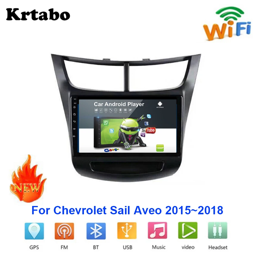 Car radio Android multimedia player For Chevrolet Sail Aveo 2015~2018 Car touch screen GPS Navigation Support Carplay
Car radio Android multimedia player For Chevrolet Sail Aveo 2015~2018 Car touch screen GPS Navigation Support Carplay