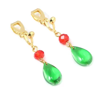 CH-1097 Howl's Moving Castle Earrings Howl Cosplay Green crystal Vintage Clip Earring for Women Men Choker Jewelry
CH-1097 Howl's Moving Castle Earrings Howl Cosplay Green crystal Vintage Clip Earring for Women Men Choker Jewelry