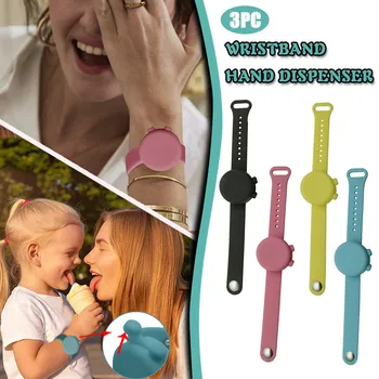 3pc Hand Sanitizer Disinfectant Sub-packing Silicone Bracelet Wristband Hand Dispenser Wearable Hand Sanitizer Dispenser Pumps
3pc Hand Sanitizer Disinfectant Sub-packing Silicone Bracelet Wristband Hand Dispenser Wearable Hand Sanitizer Dispenser Pumps
