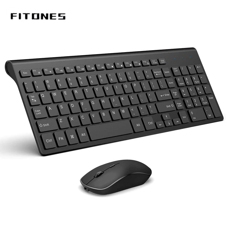 2400 DPI Keyboard Mouse Combo Set Multimedia Wireless Keyboard and Mouse For Notebook Laptop Mac Desktop PC TV Office Supplies
2400 DPI Keyboard Mouse Combo Set Multimedia Wireless Keyboard and Mouse For Notebook Laptop Mac Desktop PC TV Office Supplies