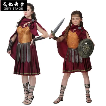 Umorden Roman Greek Soldier Warrior Gladiator Costume Women Men Cosplay Medieval King Slayer Costumes Halloween Fancy Dress 
Umorden Roman Greek Soldier Warrior Gladiator Costume Women Men Cosplay Medieval King Slayer Costumes Halloween Fancy Dress
