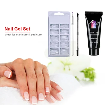 Nail Poly Gel Set Nail Extension Gel Kit Poly Gel False Nail Tips Nail Pusher Builder Pen for Quick Nail Extension Salon Nail
Nail Poly Gel Set Nail Extension Gel Kit Poly Gel False Nail Tips Nail Pusher Builder Pen for Quick Nail Extension Salon Nail