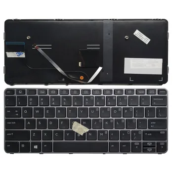 New US Laptop Keyboard For HP Elitebook 725 G3 820 G3 English Backlit keyboard & Silver Frame & Mouse Pointer
New US Laptop Keyboard For HP Elitebook 725 G3 820 G3 English Backlit keyboard & Silver Frame & Mouse Pointer
